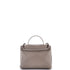 Ciao Ciao Top Handle Bag Leather with Intrecciato Detail Small