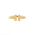 T Wire Ring 18K Yellow Gold