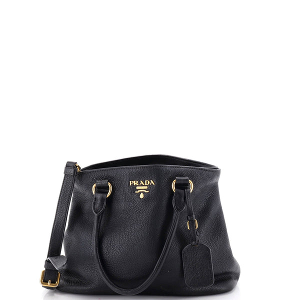 Convertible Shopping Tote Vitello Daino Medium