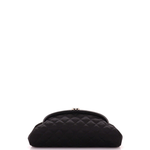 Timeless Clutch Quilted Satin