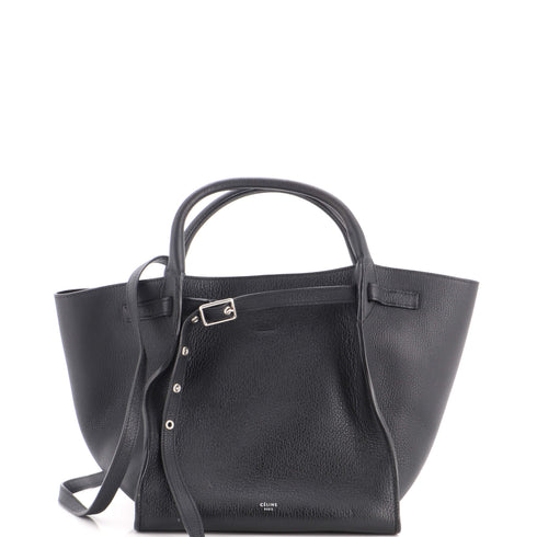 Big Bag Grained Calfskin Small