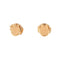 Tulip Flower Stud Earrings 18K Rose Gold