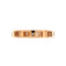 Atlas Pierced Ring 18K Rose Gold and Diamonds 3.5mm