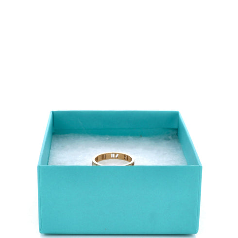 Atlas Pierced Ring 18K Rose Gold and Diamonds 3.5mm