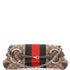 Horsebit NM Web Chain Clutch GG Canvas Medium