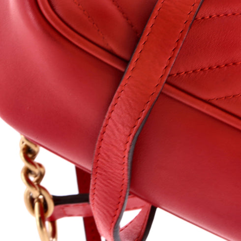 GG Marmont Shoulder Bag Matelasse Leather Small
