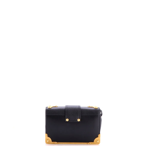 Cahier Crossbody Bag Embellished Leather Small