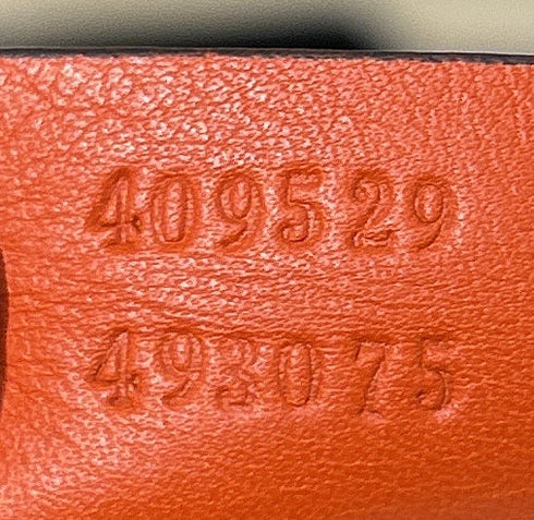 Convertible Boston Bag GG Coated Canvas and Leather Small