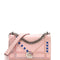 Diorama Flap Bag Embroidered Leather Small