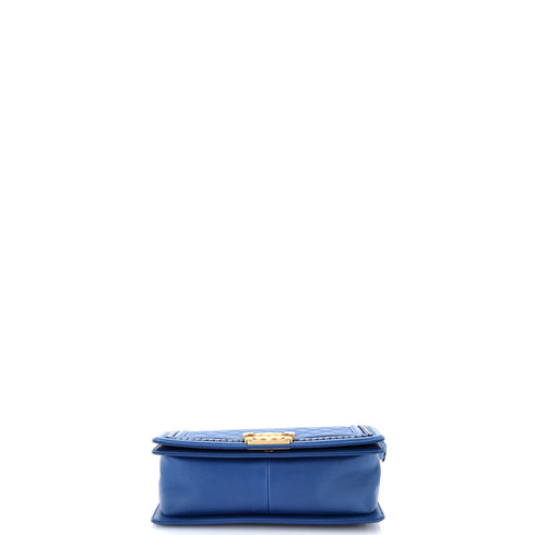 Boy Flap Bag Quilted Lambskin with Chain Detail Old Medium