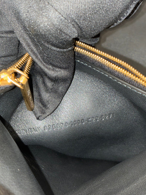 Bel Air Carry All Bag Crocodile Embossed Leather Medium