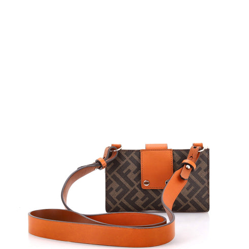 Baguette Convertible Pouch Canvas with Zucca Coated Canvas