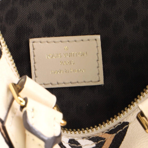 Speedy Bandouliere Bag Wild at Heart Monogram Giant 25