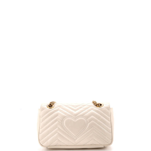GG Marmont Flap Bag Matelasse Leather Small