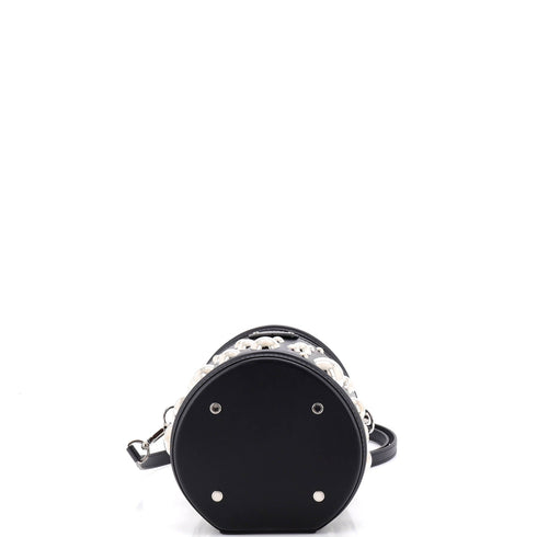 Cannes Handbag Yayoi Kusama Embellished Leather