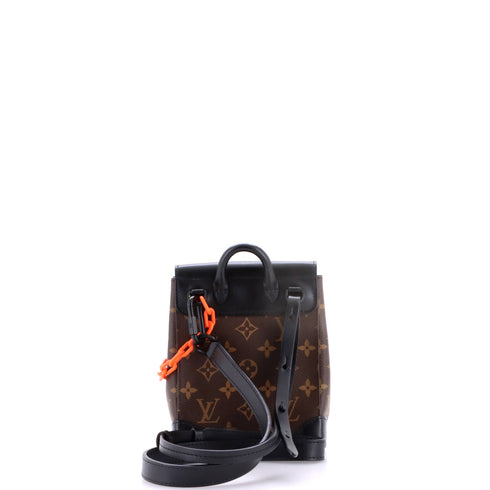 Steamer Bag Monogram Canvas with LV Friends Patch XS