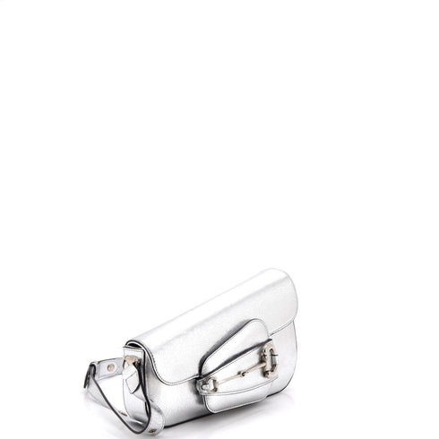 Horsebit 1955 Asymmetric Shoulder Bag Leather Small