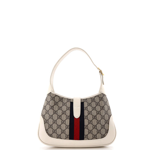 Jackie 1961 Hobo GG Coated Canvas Small
