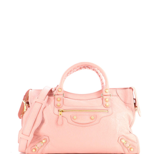 City Giant Studs Bag Leather Medium
