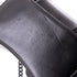 Hourglass Chain Wallet Leather with Crystal Detail