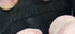Hourglass Chain Wallet Leather with Crystal Detail