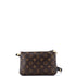 Double Zip Pochette Reverse Monogram Giant