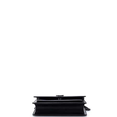 Sunset Top Handle Chain Wallet Leather