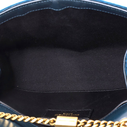 Classic Monogram Tassel Crossbody Bag Velvet Small