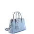 Double Zip Lux Tote Saffiano Leather Small
