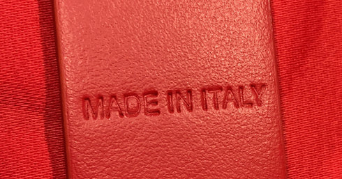 Cabata East West Tote CL Embossed Leather Small