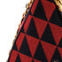 Symbole Triangle Bag Leather and Jacquard Mini