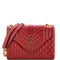 Classic Monogram Envelope Satchel Mixed Matelasse Leather Medium
