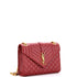 Classic Monogram Envelope Satchel Mixed Matelasse Leather Medium