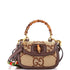 Bamboo 1947 Top Handle Bag Jumbo GG Canvas Small