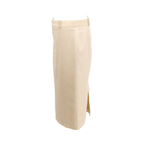 Women's Gucci skirt in beige wool