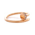 Juste un Clou Ring 18K Rose Gold and Diamonds Small