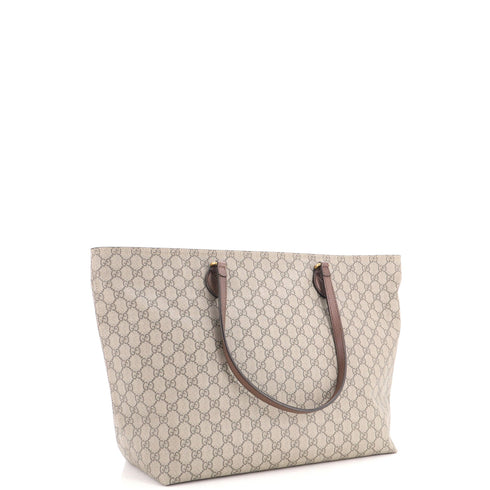 Ophidia Zip Tote GG Coated Canvas Medium