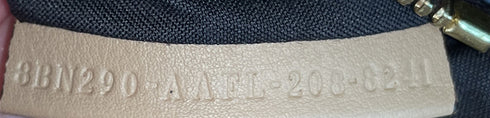 Peekaboo Iconic Bag Leather with Pequin Canvas Interior Regular