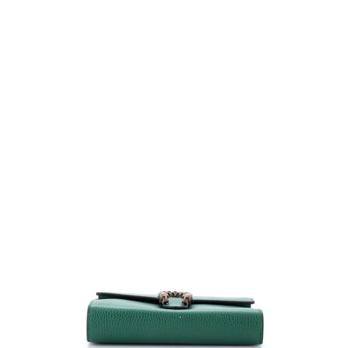 Dionysus Chain Wallet Leather with Embellished Detail Small