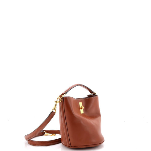 Bucket 16 Bag Leather Teen