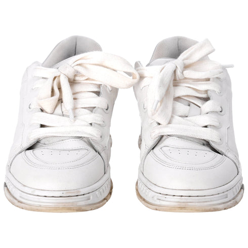 Men's Axel Arigato Area Haze Sneakers in White Leather