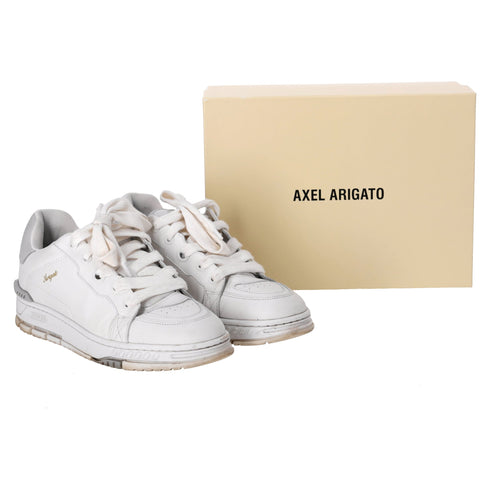 Men's Axel Arigato Area Haze Sneakers in White Leather