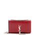 Classic Monogram Tassel Crossbody Bag Crocodile Embossed Leather Medium