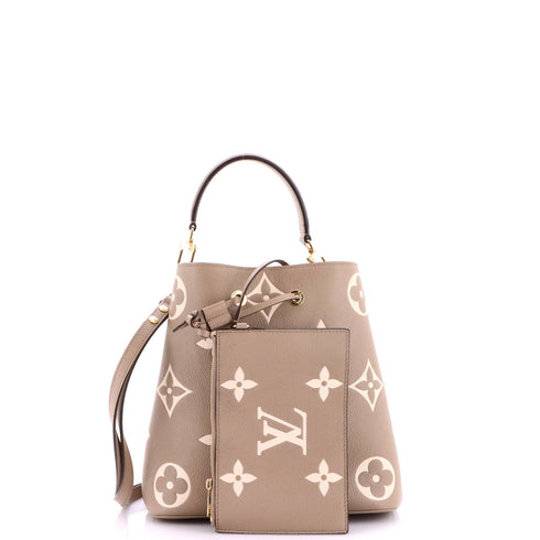 NeoNoe Handbag Bicolor Monogram Empreinte Giant MM