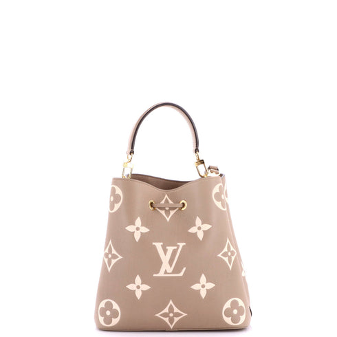 NeoNoe Handbag Bicolor Monogram Empreinte Giant MM