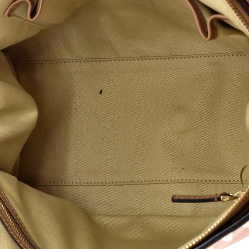 Rockstud Convertible Dome Tote Leather