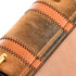 Drew Patchwork Crossbody Bag Leather and Suede Small