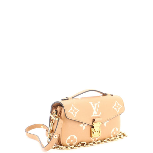 Pochette Metis Bicolor Monogram Empreinte Giant East West