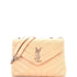 Loulou Shoulder Bag Matelasse Chevron Leather Small
