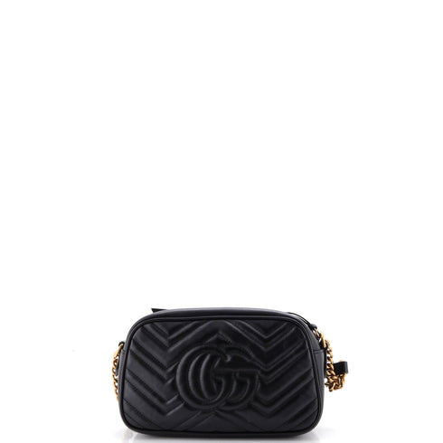 GG Marmont Shoulder Bag Matelasse Leather Small